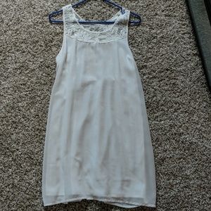 White Summer Dress. Perfect for brides!